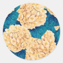 Search for watercolor hydrangea stickers Pink
