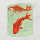 Search for fish postcards Gold