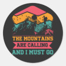 Search for mountain lover stickers Nature