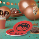 Search for black and red paper plates Party