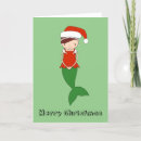 Search for mermaids christmas cards For kids