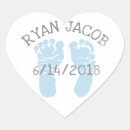 Search for blue baby footprints stickers Its a boy