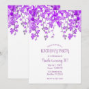 Search for purple orchid invitations Botanical