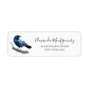 Search for raven return address labels Bird