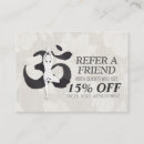 Search for yoga referral cards Refer a friend
