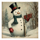 Search for snowman posters Snowing