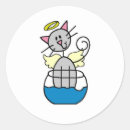 Search for angel cat stickers Kitty
