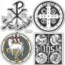Search for catholic symbols stickers Cross