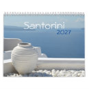 Search for santorini calendars Greece