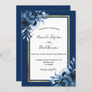 Search for navy blue gold white invitations Script