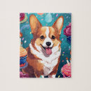 Search for corgi puzzles Illustration