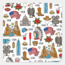 Search for vintage symbols stickers Flag