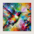 Search for hummingbird puzzles Colorful