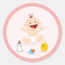 Search for girl cartoon stickers Baby shower