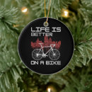 Search for bike christmas tree decorations Cyclist