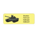 Search for soldier return address labels Army