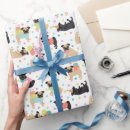 Search for black pug wrapping paper Birthday