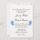Search for bells invitations Blue