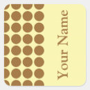 Search for brown polka dot stickers Pattern