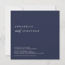 Search for navy blue cream wedding invitations White