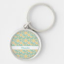 Search for orange and white pattern key rings Flowers
