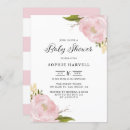 Search for pretty in pink baby shower invitations Watercolor
