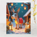 Search for donkey christmas cards Winter wonderland