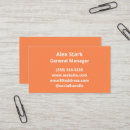 Search for pumpkin business cards Minimalist