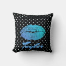 Search for black lip cushions Girly