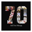Search for 70th birthday celebration posters Photo collage