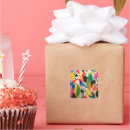 Search for colorful birds stickers Flowers