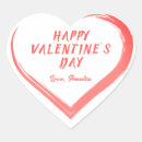 Search for romantic pink valentines day stickers Watercolor