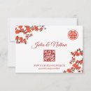 Search for chinese wedding rsvp cards Cherry blossoms