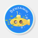 Search for submarine magnets Yellow