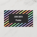Search for pastel color business cards Stripes