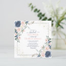 Search for floral square invitations Botanical
