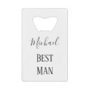 Search for best man bottle openers Typography