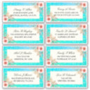 Search for guest wedding stickers Individual names addresses
