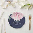 Search for navy and pink plates Floral