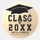 Search for pink and black graduation stickers College