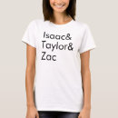 Search for zac tshirts Hanson