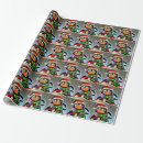Search for santa claus wrapping paper Christmas holiday