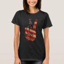 Search for american flag peace sign tshirts Hand
