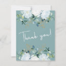 Search for eucalyptus wedding thank you cards Contemporary fashionable bouquet leafage