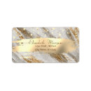 Search for brush stroke return address labels Stylish