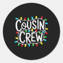 Search for funny cousin stickers Santa claus