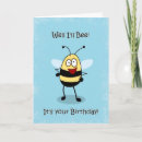 Search for buzzing bee cards Happy