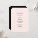 Search for black and blush wedding invitations Elegant