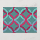 Search for geometric designs patterns postcards Modern