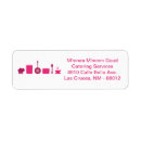 Search for pic return address labels Pink